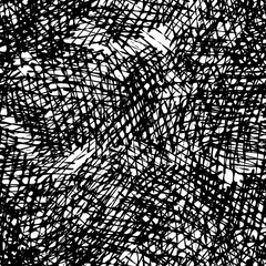Obraz premium Monochrome grunge background seamless. Abstract vector texture