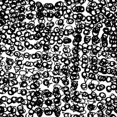 Monochrome grunge background seamless. Abstract vector texture