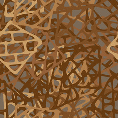 Multicolor grunge background seamless. Abstract vector texture