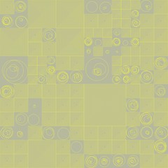 Abstract Symbols Random Distributed Pattern Computational Generative Art background illustration