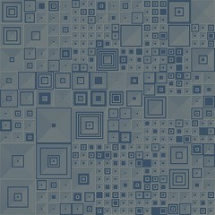 Abstract Symbols Random Distributed Pattern Computational Generative Art background illustration