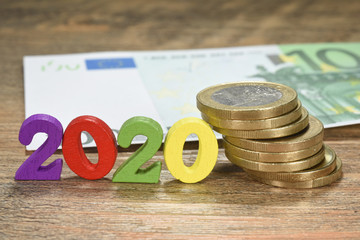 2020 année argent euro banque bancaire