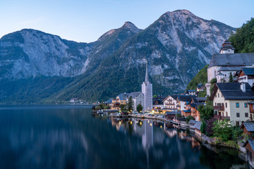 Morning in Hallstatt, Austria