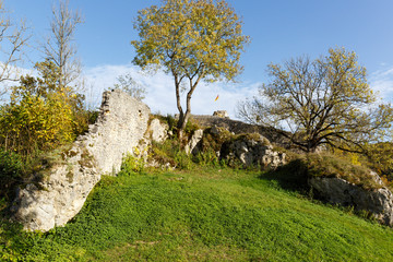 Ehemalige Burganlage in Veringenstadt/Hohenzollern
