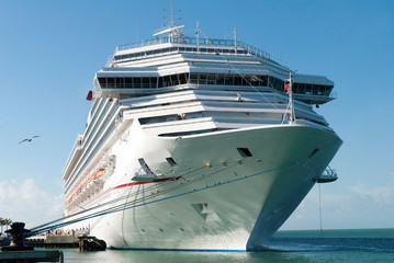 Cruise Ship Moored in Key West