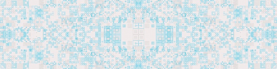 Abstract Symbols Random Distributed Pattern Computational Generative Art background illustration