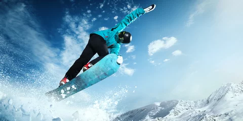 Deurstickers Snowboarding. © Victoria VIAR PRO