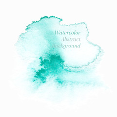 Watercolor abstract paint Design - Vector. Creative logo element.