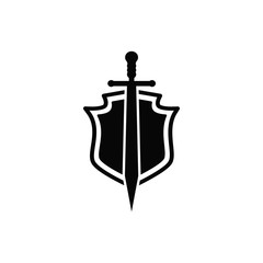 shield icon vector trendy flat style