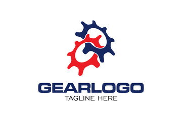 Fototapeta premium Gear Logo Template Vector