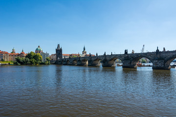Charles bridge in Prague