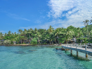 Amazing paradise in Kho kood Thailand, stunning place for vacation