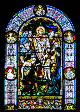 Christian Window Glass Artwork