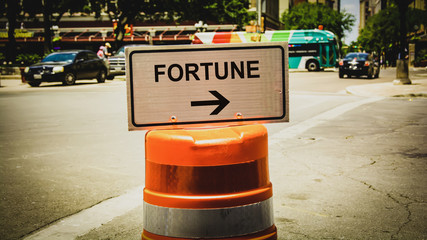 Street Sign to Fortune