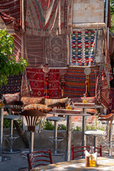 Carpet shop and Göreme, Cappadocia, Turkey
