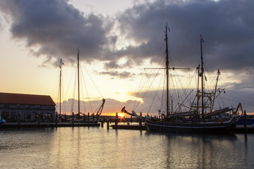 Fototapeta na wymiar Fischerboot Holland