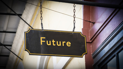 Street Sign to Future