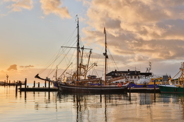 Fototapeta na wymiar Fischerboot Holland