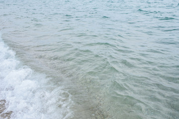 The shore of the Black Sea. Warm air and sea, tourism and pleasure