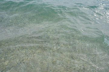 The shore of the Black Sea. Warm air and sea, tourism and pleasure