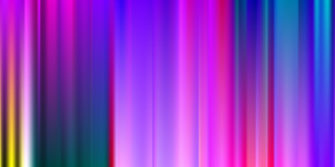 Iridescent, Minimal, Blurred Background. 