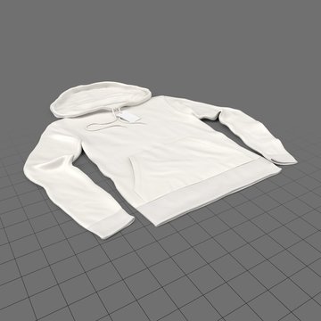 Male hoodie with tag 2