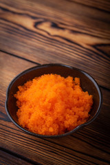 masago, japanese raw fish roe for sushi