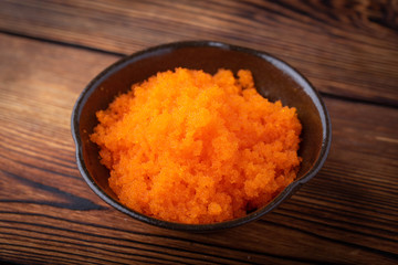 masago, japanese raw fish roe for sushi
