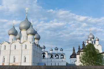 The dome of the Cathedral of the Rostov Kremlin