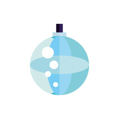 Isolated disco sphere flat vector design