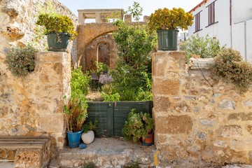 Garden in Old Malia, Crete