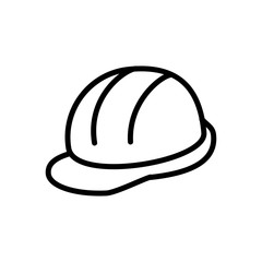 Safety helmet icon
