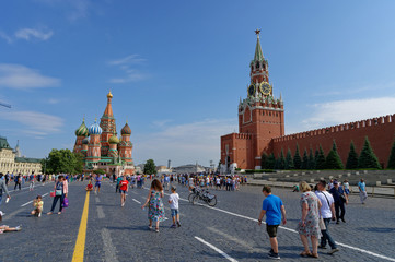 La Place Rouge, Moscou, Russie