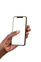 African hands phone