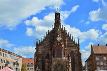 Nuremberger church view