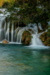 Obraz na płótnie Canvas Croatia, Krka national park, and waterfalls 