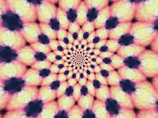 Colorful digital graphic kaleidoscope symmetry mandala style in laser light trial pattern, Tie Dye , spiderweb art abstract background for art projects, banner, business,   card, 3D, template