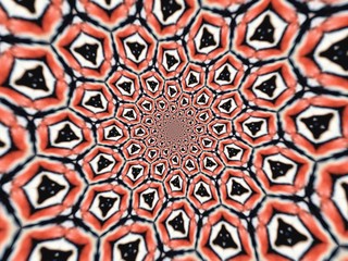 Colorful digital graphic kaleidoscope symmetry mandala style in laser light trial pattern, Tie Dye , spiderweb art abstract background for art projects, banner, business,   card, 3D, template