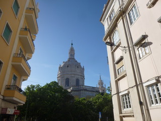 Fototapeta na wymiar Straße in Lissabon