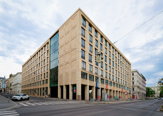 New building of University of Vienna Austria