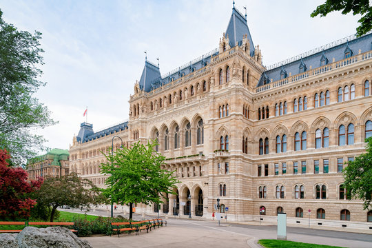 Bundeskanzleramt or Austrian Federal Chancellery on Ballhausplatz Square in Vienna