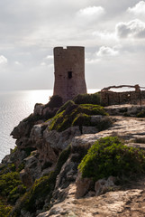 Fototapeta na wymiar views from Es Cap Blanc, Majorca. 5