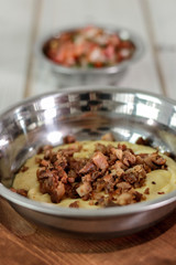 Fondue de champiñones