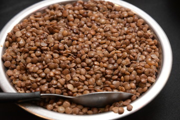 Lentejas en ensalada