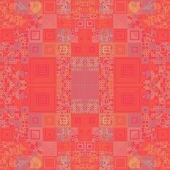 Abstract Symbols Random Distributed Pattern Computational Generative Art background illustration