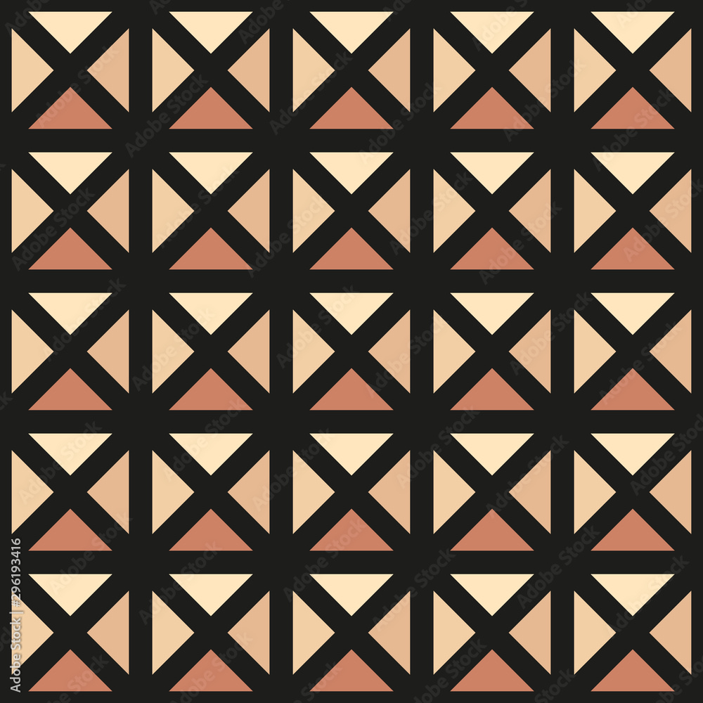 Aufkleber ornament vector seamless pattern. modern stylish texture. repeating geometric square grid. simple gr