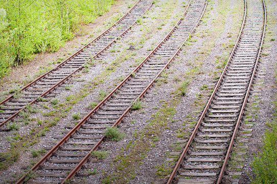 railroad tracks