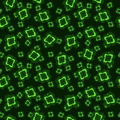 clover pattern green vector illustration