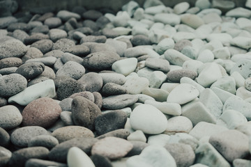 boulder pebble beach Stones background Seamless Tileable Texture