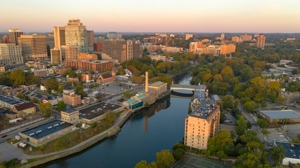The Delaware River Flows Smoothly By Wilmington at Dawn